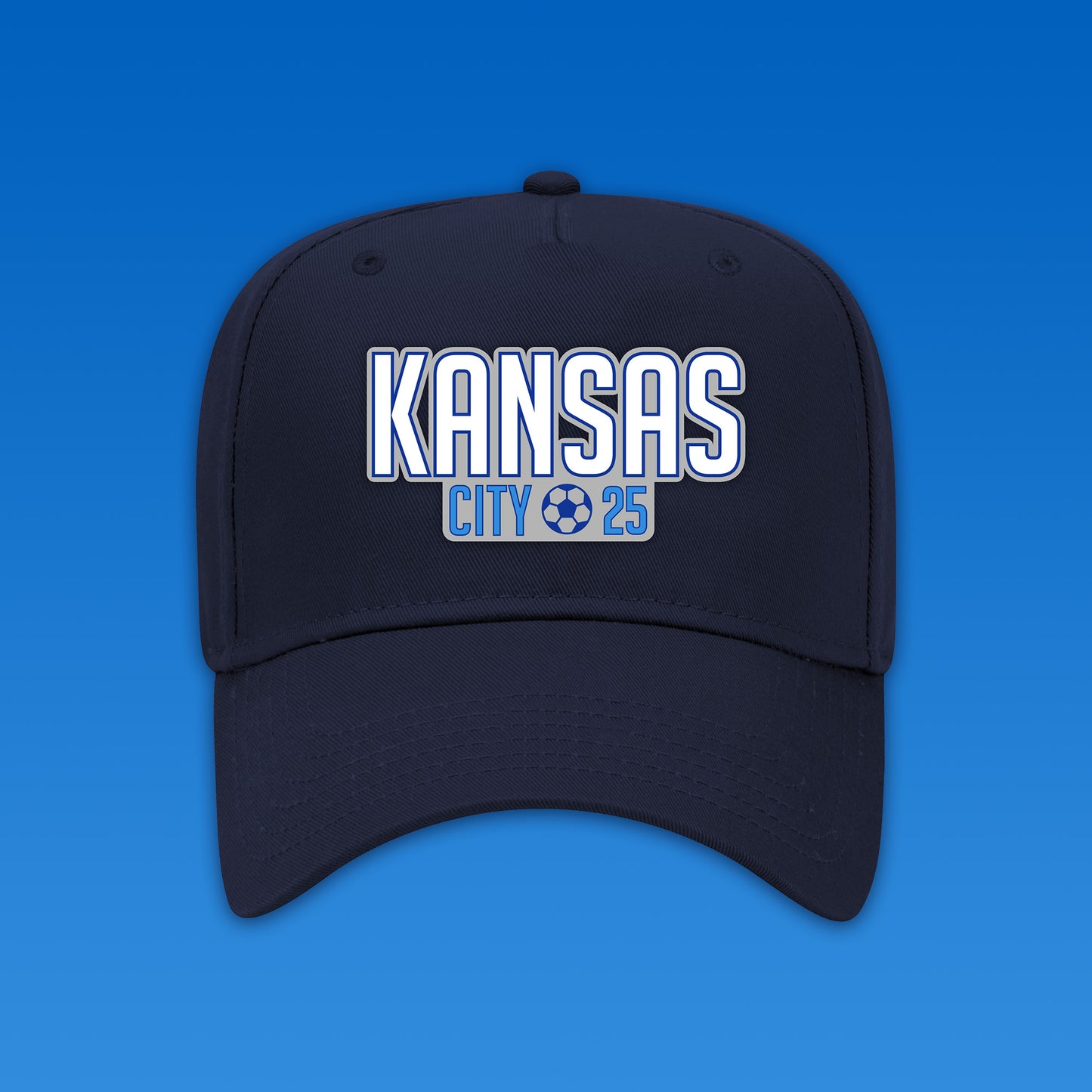 Kansas City Premier League Mornings Live Navy Cap