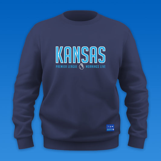 Kansas City Premier League Mornings Live Navy Sweatshirt