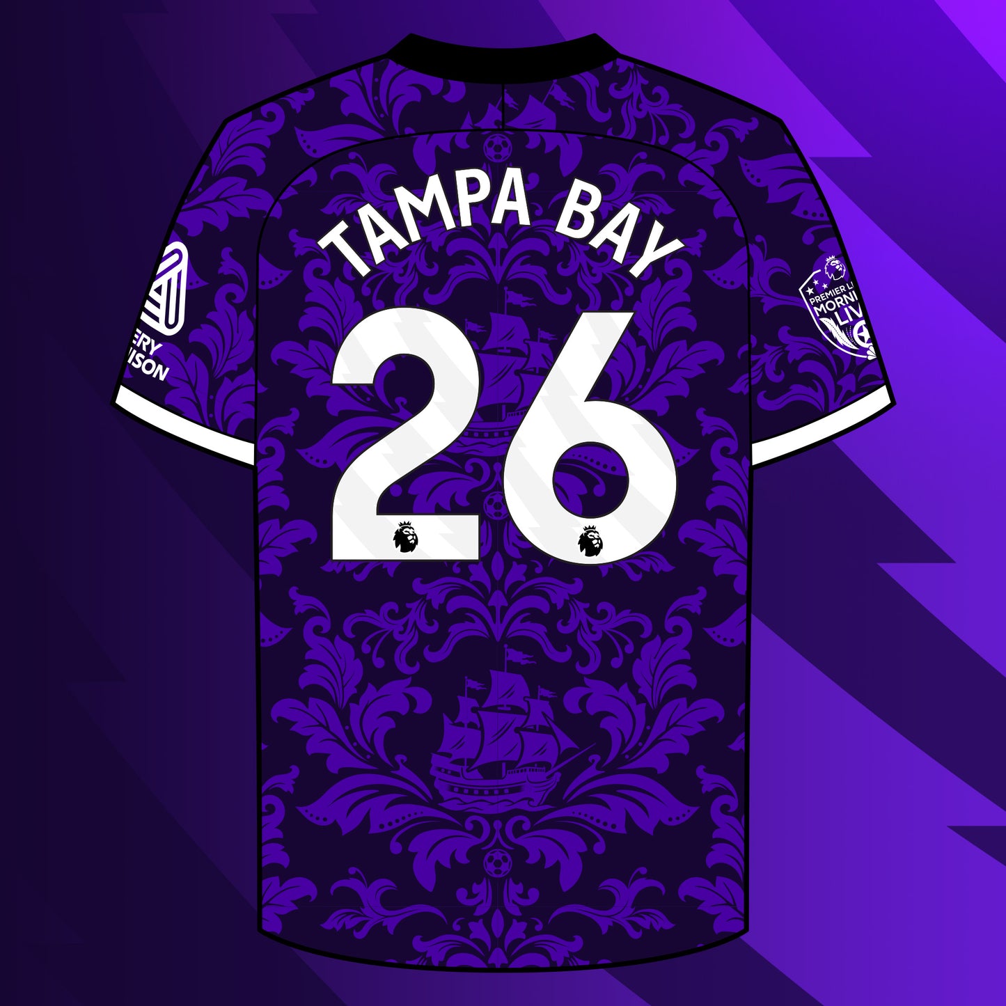 Tampa Bay Premier League Mornings Live Adult  Soccer Jersey